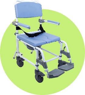 Non-Tilt Shower/Commode Wheelchair