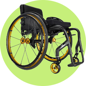 Ultralight Weight Wheelchair (Ultralightweight Rigid)